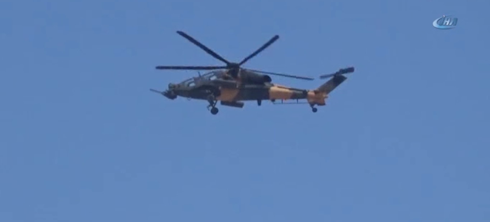 Yerli helikopter ATAK'tan nefes kesen gösteri​!