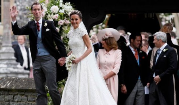 Cambridge Düşesi Kate Middleton'ın kardeşi Pippa Middleton evlendi!