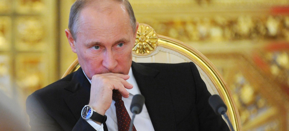 Putin kendi kendini azarladı!