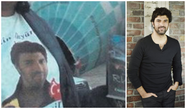 Engin Akyürek'in sambacı hayranı!