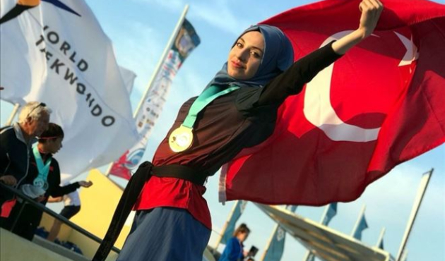 Taekwondoda 2 altın ve 1 bronz madalya!