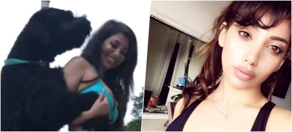 Ünlü model, köpeğe taciz davasıyla gündemde!