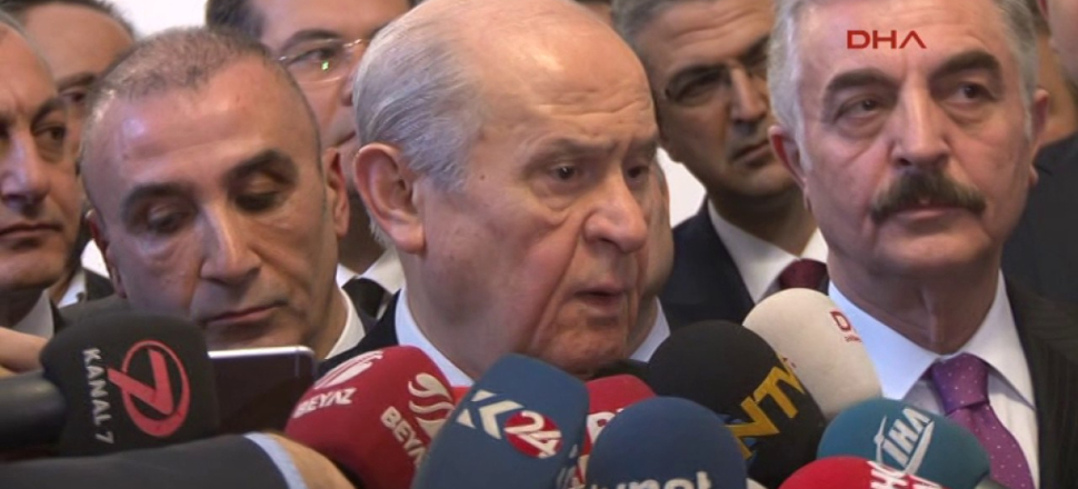 Bahçeli, Karamollaoğlu'nun adaylığı için konuştu!