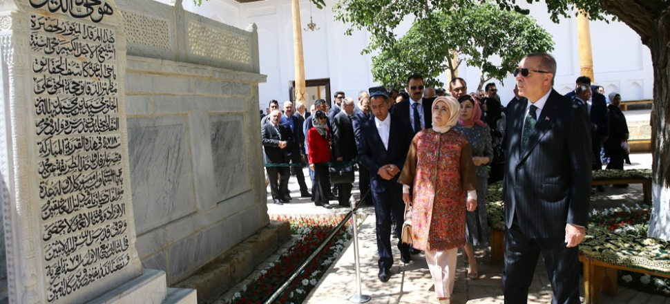 Cumhurbaşkanı Erdoğan Buhara’da