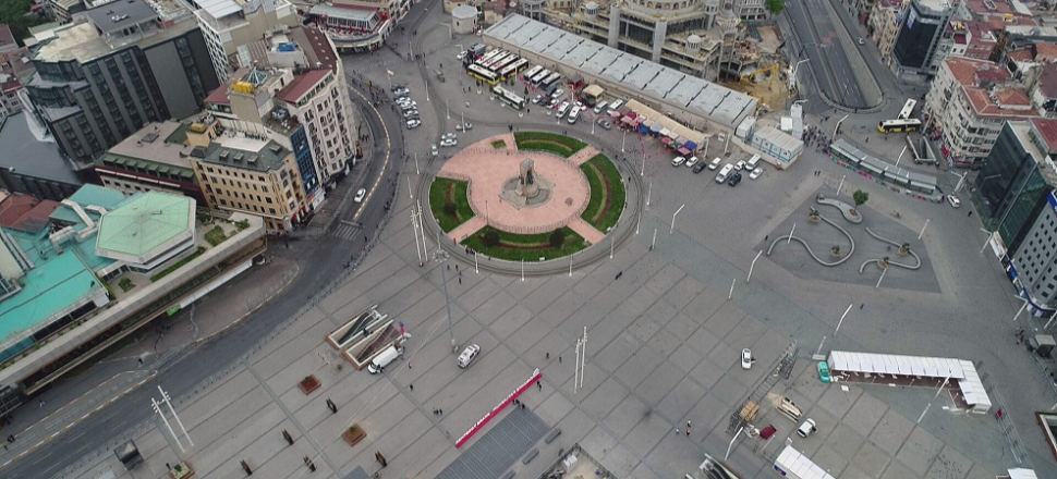 Taksim'de yoğun güvenlik önlemi!