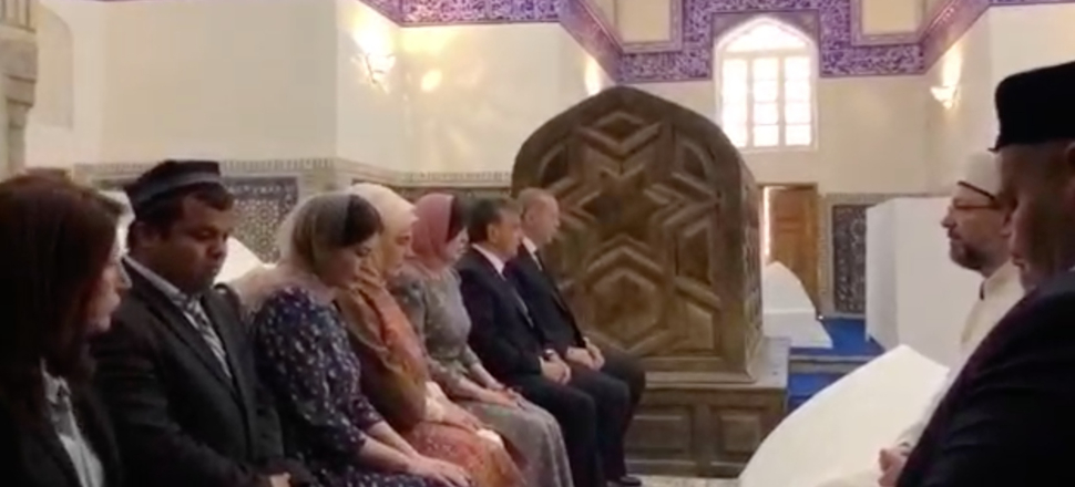 Özbekistan'da duygu dolu anlar...