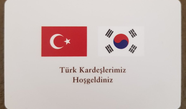 Oda kartlarındaki samimi mesaj...