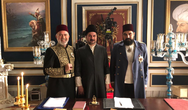 Payitaht Abdülhamid'de çok özel sahne!