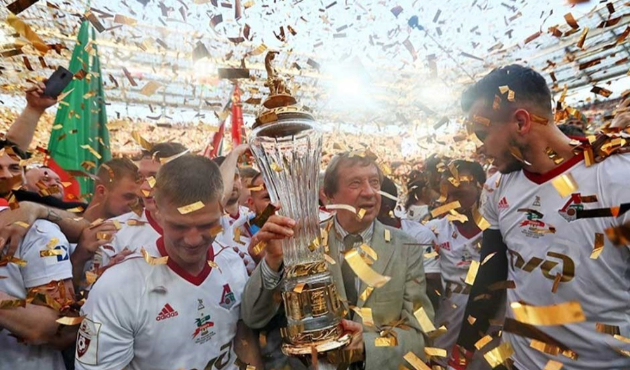 Rusya'da şampiyon Lokomotiv Moskova...