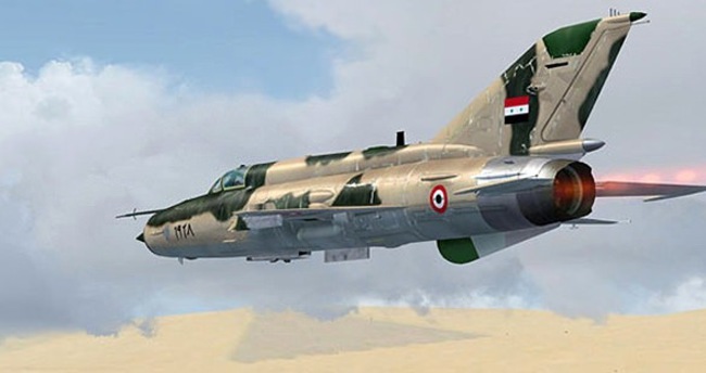 Savaş uçağı düştü! Pilot rehin alındı