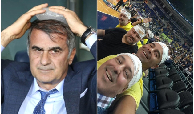 Fenerbahçeli taraftarlardan Şenol Güneş'e gönderme