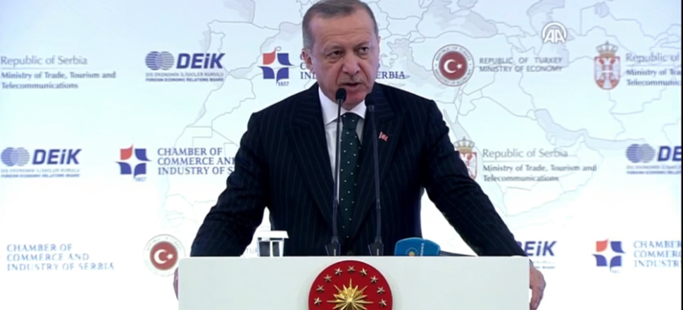Cumhurbaşkanı Erdoğan İş Forumu'nda konuşuyor...
