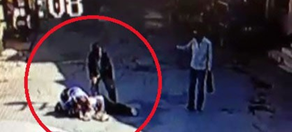Karı kocayı sokak ortasında böyle öldürdü...