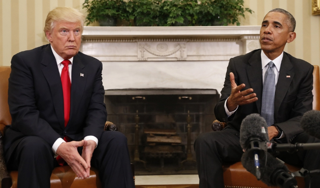 Trump'a bir tepki de Obama'dan...