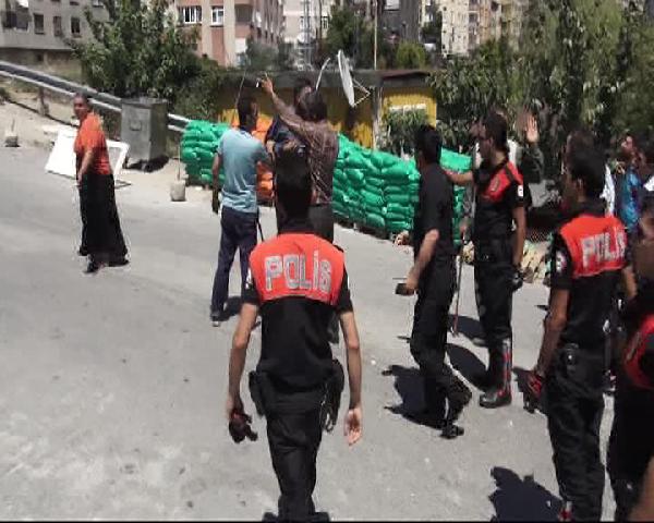 Ataşehir karıştı! Polis havaya ateş açtı...