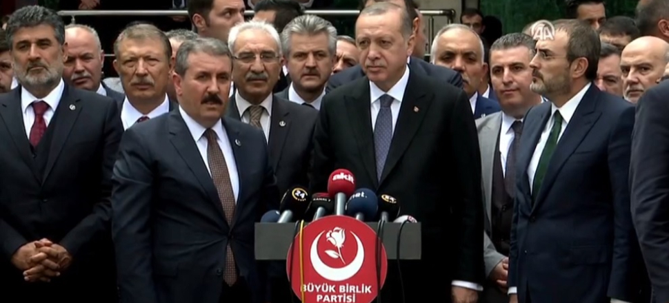 Cumhurbaşkanı Erdoğan, Destici'yi ziyaret etti
