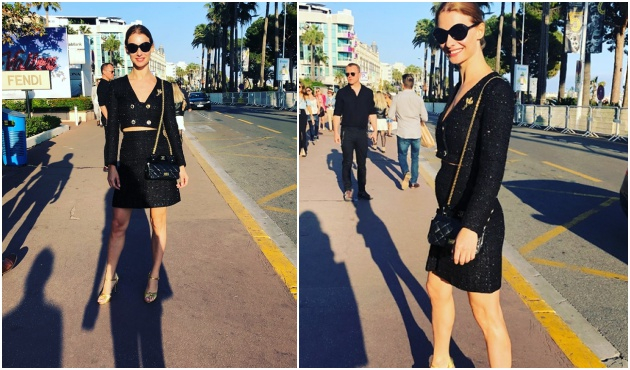 Boşanma stresini Cannes'da attı!