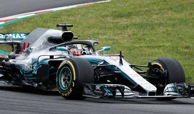 Fransa'da pole pozisyonu Hamilton'ın