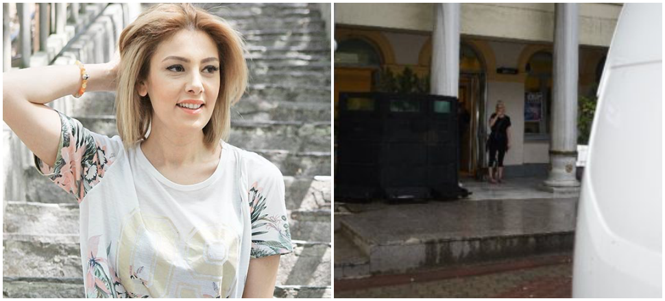 Oyuncu Burcu Binici karakolluk oldu!