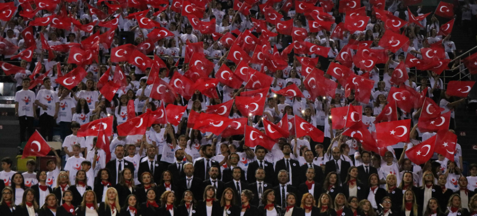 Samsun’da 1919 öğrenci konser verdi!