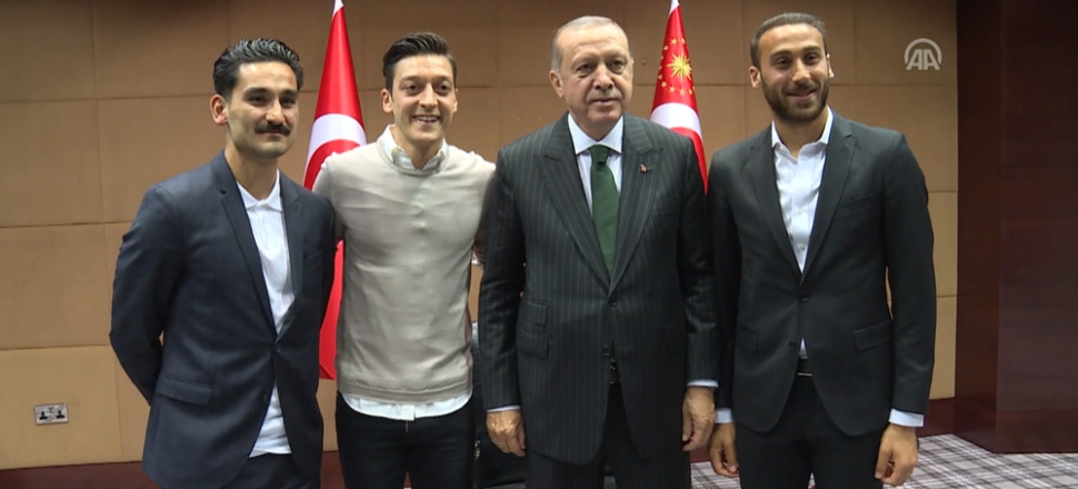 Cumhurbaşkanı Erdoğan'a Londra'da sürpriz ziyaret!