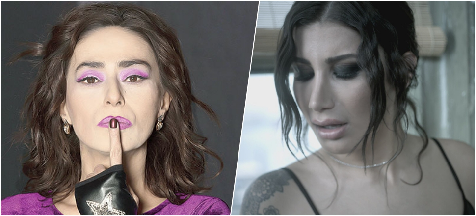 Yıldız Tilbe, İrem Derici'yi kafasından ısırdı!
