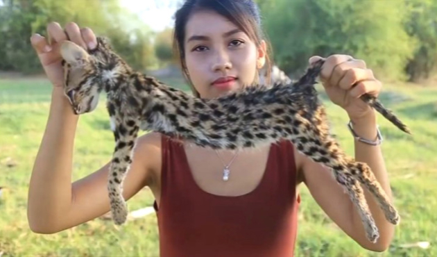 Nesli tükenen hayvanları yiyen Youtuber tutuklandı!