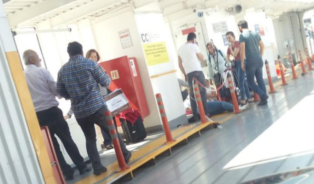 Pendik'te feribot kazası!