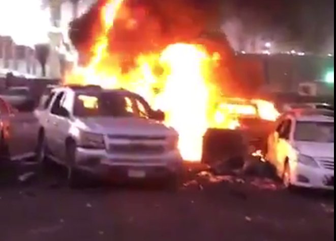 Mescid-i Nebevi yakınlarında canlı bomba saldırısı... İlk görüntüler dehşet verici...(VIDEO)