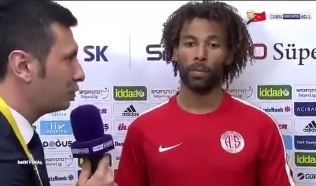 Muhabir, Türk olan Nazım Sangare'yi yabancı sandı!