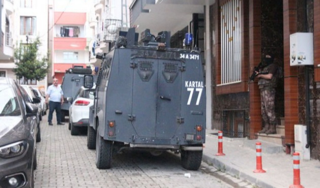 İstanbul'da helikopter destekli şafak operasyonu!