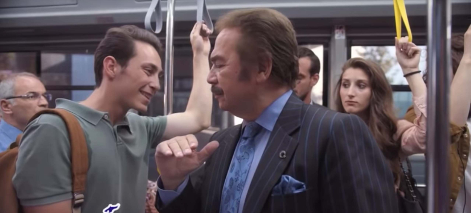 Orhan Gencebay'ın oynadığı Rexona  reklamı