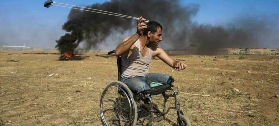 Tekerlekli sandalyesinde şehit oldu!