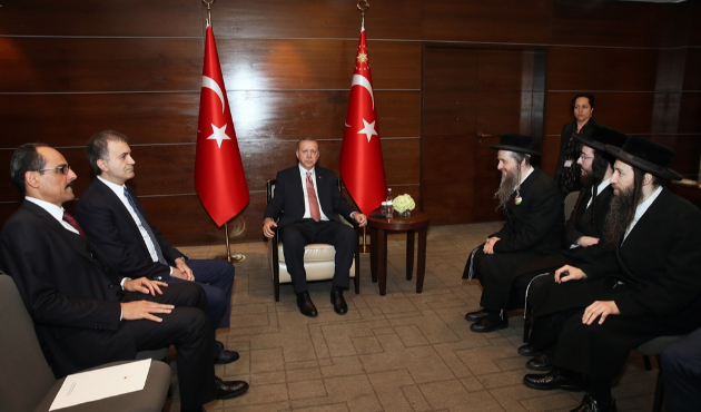 Erdoğan ile görüşen Haham'dan dünyaya mesaj!