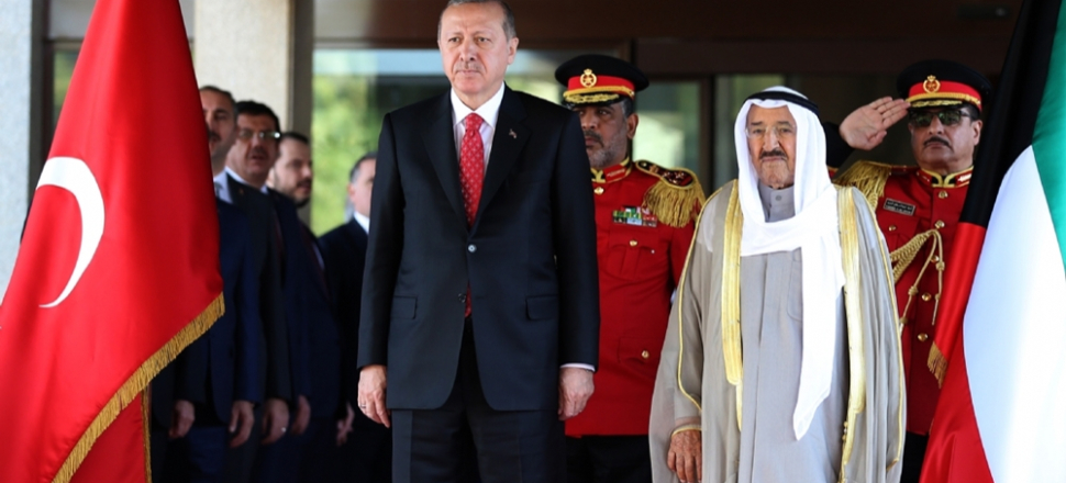 Erdoğan, Kuveyt Emiri ile görüştü!