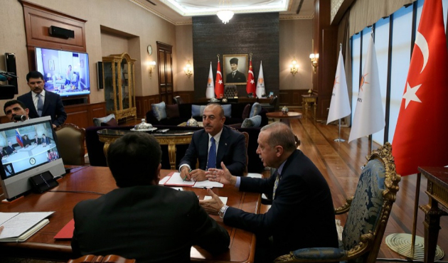 Erdoğan tele konferans ile anlaşma imzaladı!
