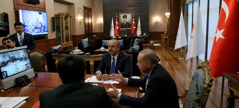 Erdoğan tele konferans ile anlaşma imzaladı!