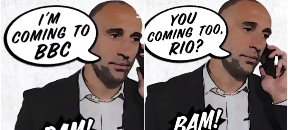 BBC Beşiktaş'a özendi 'Come to BBC' videosu çekti! / VİDEO