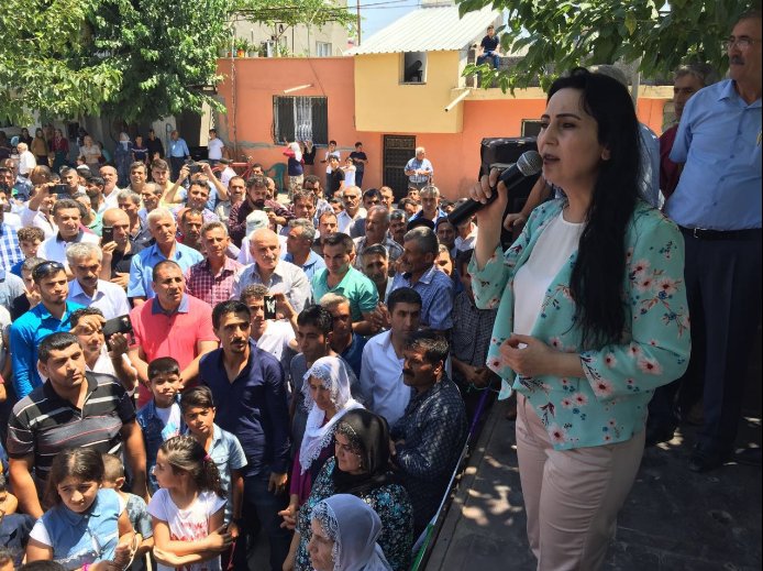 Yüksekdağ'dan terörist güzellemesi... ''Onların mücadelesinin eseriyiz''