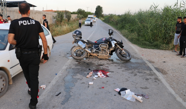 Şüpheli aracı kovalayan Yunus ekibi kaza yaptı...