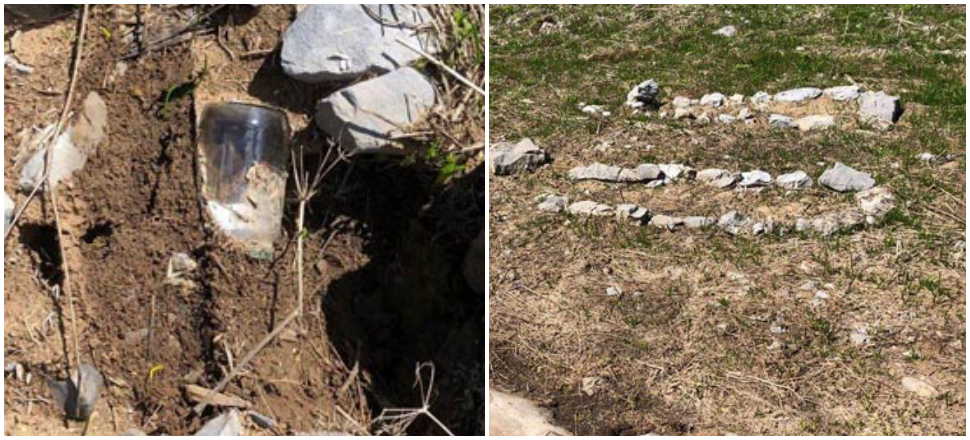 PKK'dan 12 teröriste temsili mezar!
