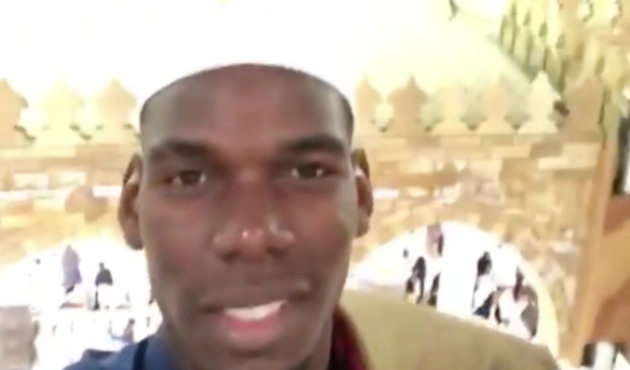 Paul Pogba Umre'ye gitti!
