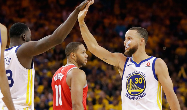 Stephen Curry, Houston Rockets'a acımadı!