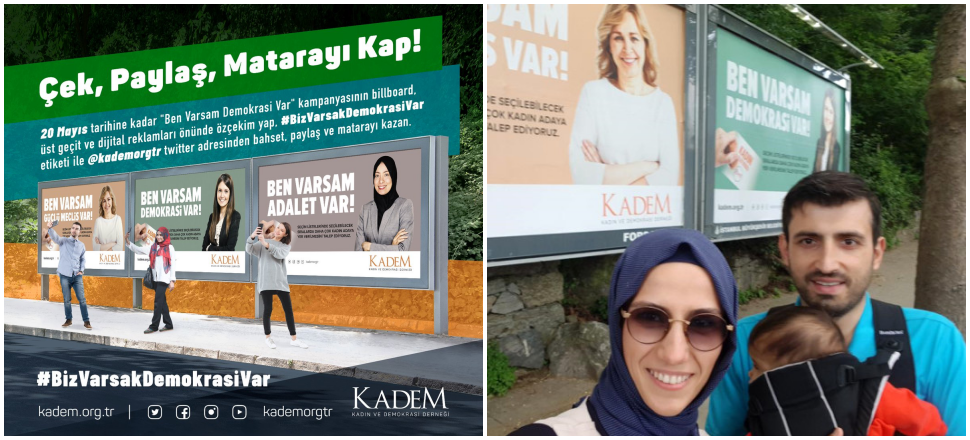 "Biz Varsak Demokrasi Var" kampanyasına çok özel destek!