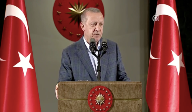 Erdoğan'dan tavsiye: Unutmayın haklı olan güçlüdür