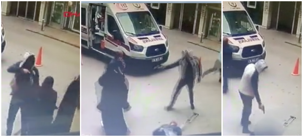 İki kişinin vurulma görüntüsü ortaya çıktı!