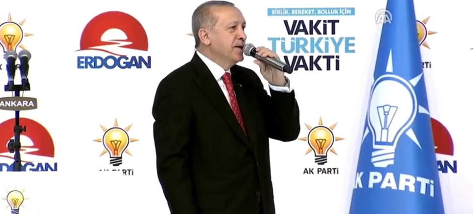 Erdoğan AK Parti'nin seçim beyannamesini açıkladı