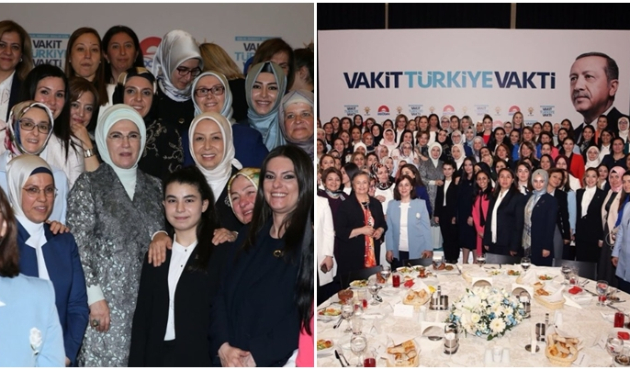 Emine Erdoğan, AK Parti'nin kadın milletvekili adaylarıyla iftarda buluştu