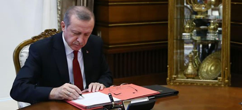 Cumhurbaşkanı Erdoğan 3 üniversiteye rektör atadı!
