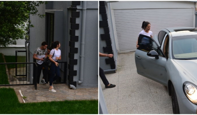 Zehra Çilingiroğlu'dan sevgili ziyareti!